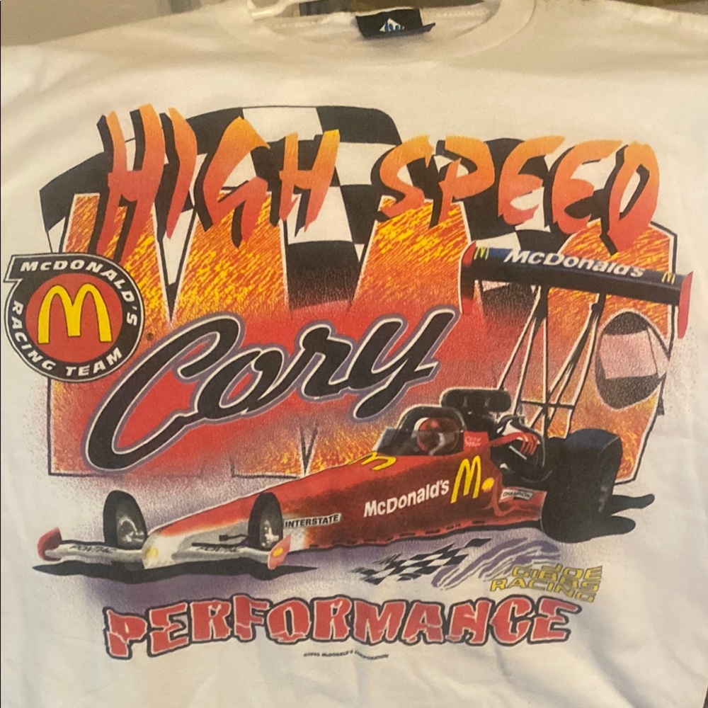 White MAC Racing Graphic Tee - Picture 15 of 16